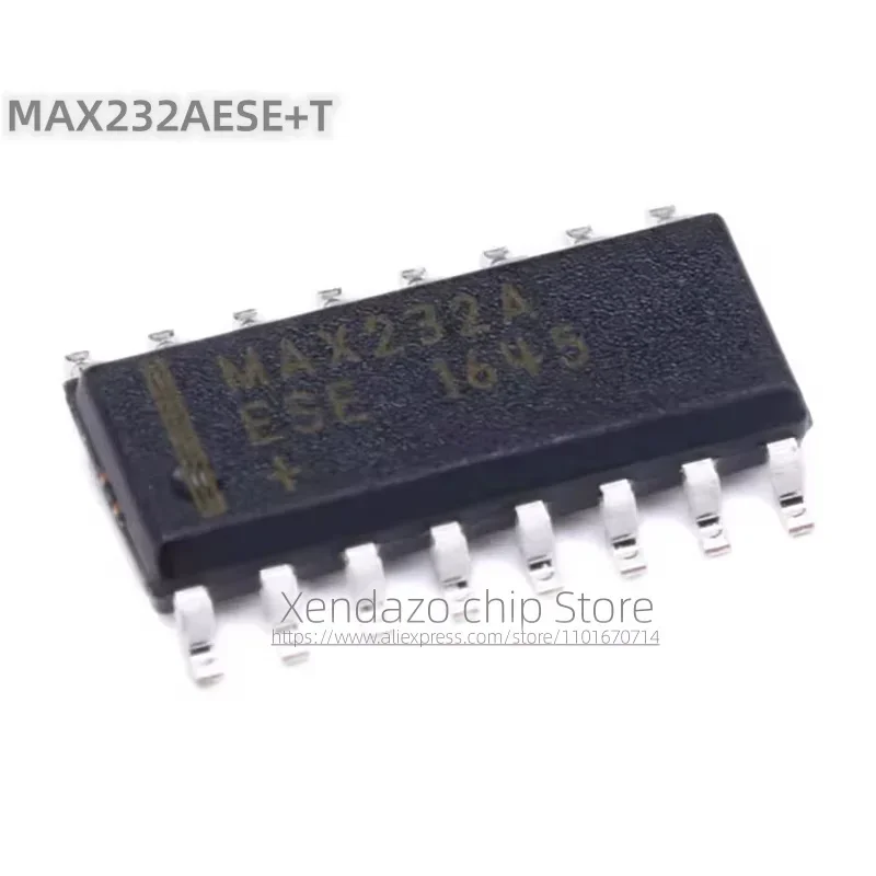 10pcs/lot MAX232AESE+T MAX232AESE MAX232A SOP-16 package Original genuine Dedicated RS232 line driver chip