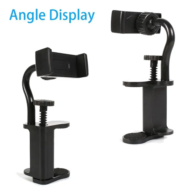 1 قطعة حامل هاتف الغيتار حر اليدين قابل للتعديل للتدوير الغيتار جبل للقيثارات/القيثارة عدم الانزلاق الهاتف الذكي جبل مشبك كاميرا #5