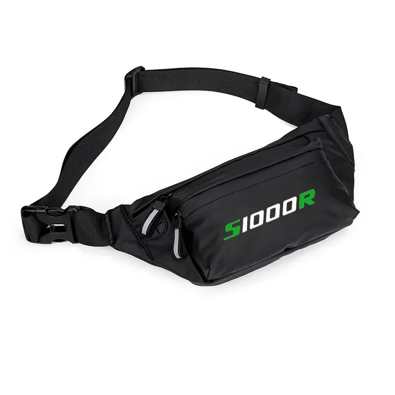 For  S1000R LOGO Men Waist Pack Belt Hip Bum Slant back bag Chest Bag Male Motorcycle Riding Antitheft Purse