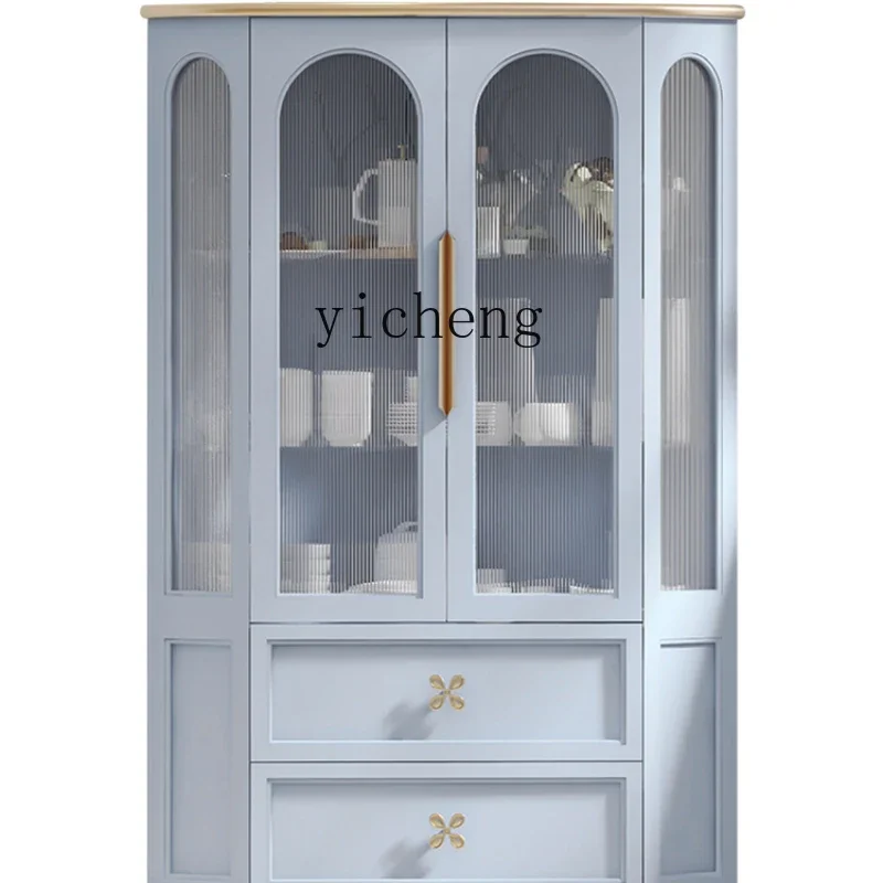 Zk Sideboard Cabinet Triangle Cabinet Tableware Wine Glass Locker Large Capacity Wall High Cabinet