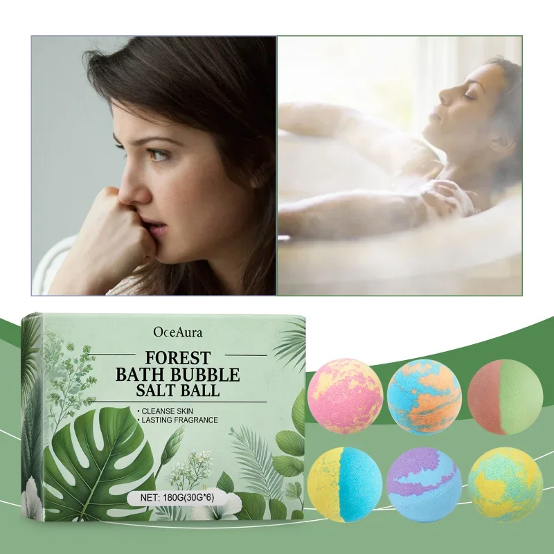 

Aromatic Shower Balls Plant Floral Scent Bath Fizzies Cleansing Moisturizing Body Care Colorful Aromatherapy Bath Balls