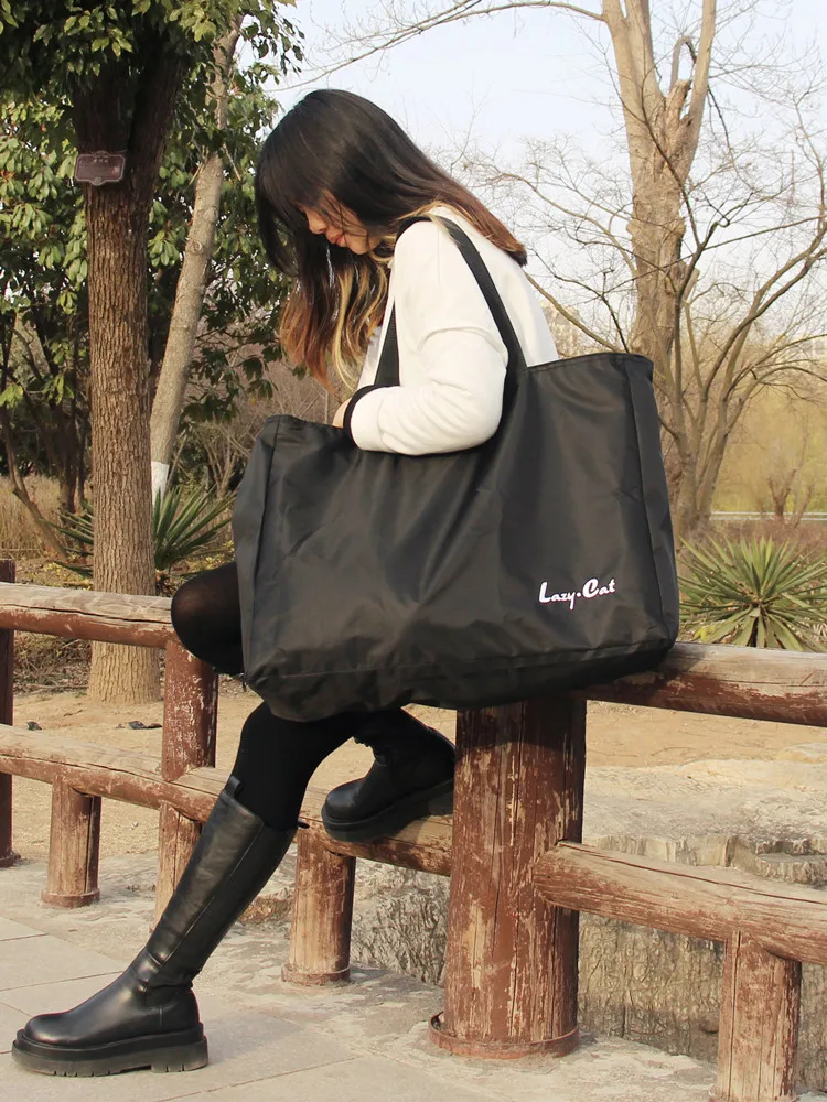 Large Capaci Moving And Traveling Waterproof Handheld Bag Hospital Admission Storage Bag Ox Cloth Tote Bag for Everyone