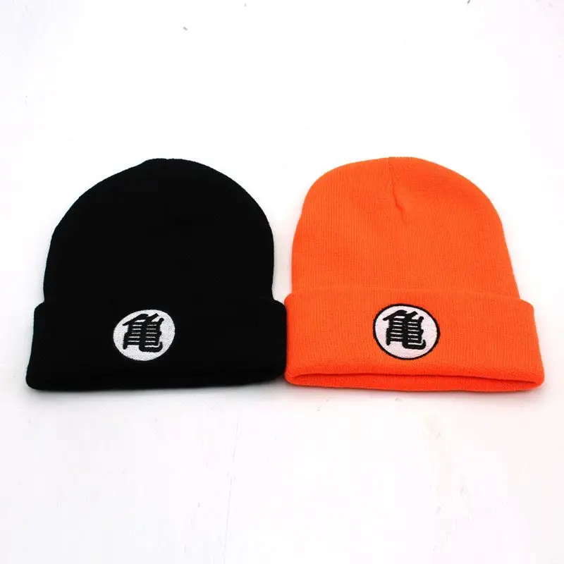Dragon Ball Son Goku cartoon knitted hat personalized 2D-style hat cosplay costume props accessories anime merchandise wholesale view 4