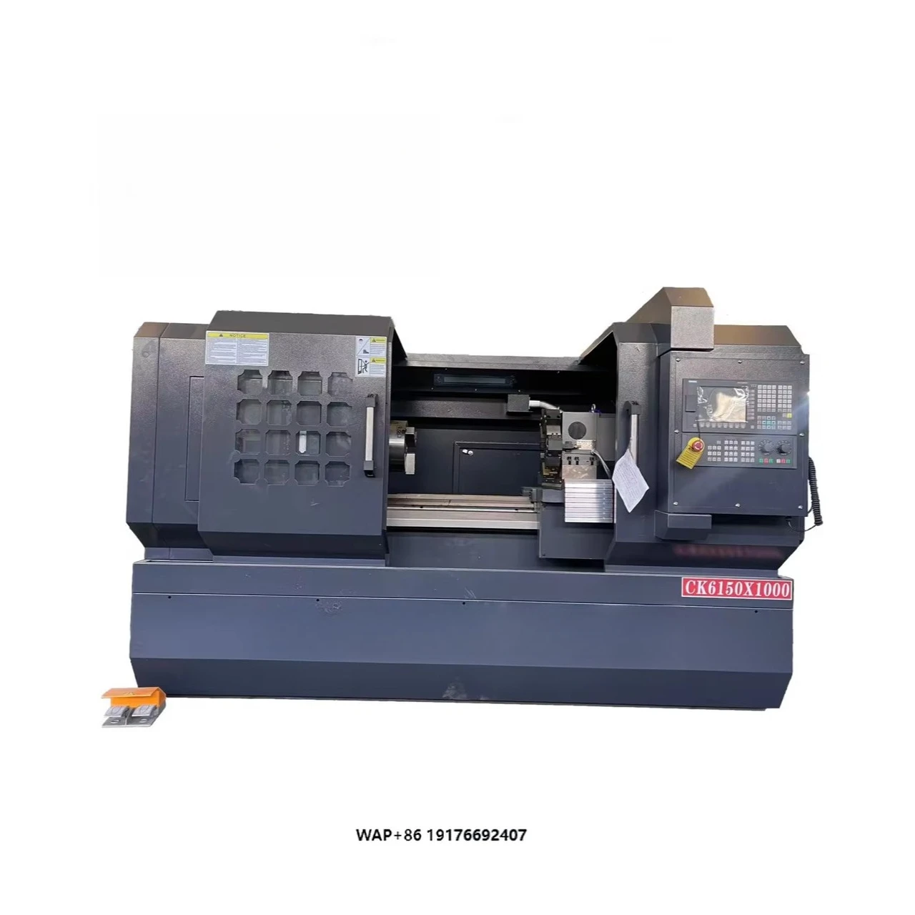 Chinese Manufacturer's Heavy Duty Horizontal CNC Lathe CK6150  Control System High Speed Metalworking Machine Tool