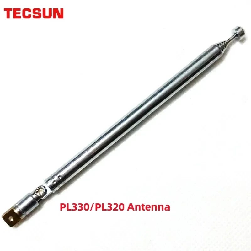 Original TECSUN PL-330/PL-320 radio antenna,Telescopic Aerial Replacement Radio Steel Whip Antenna for PL-330/PL-320 radio