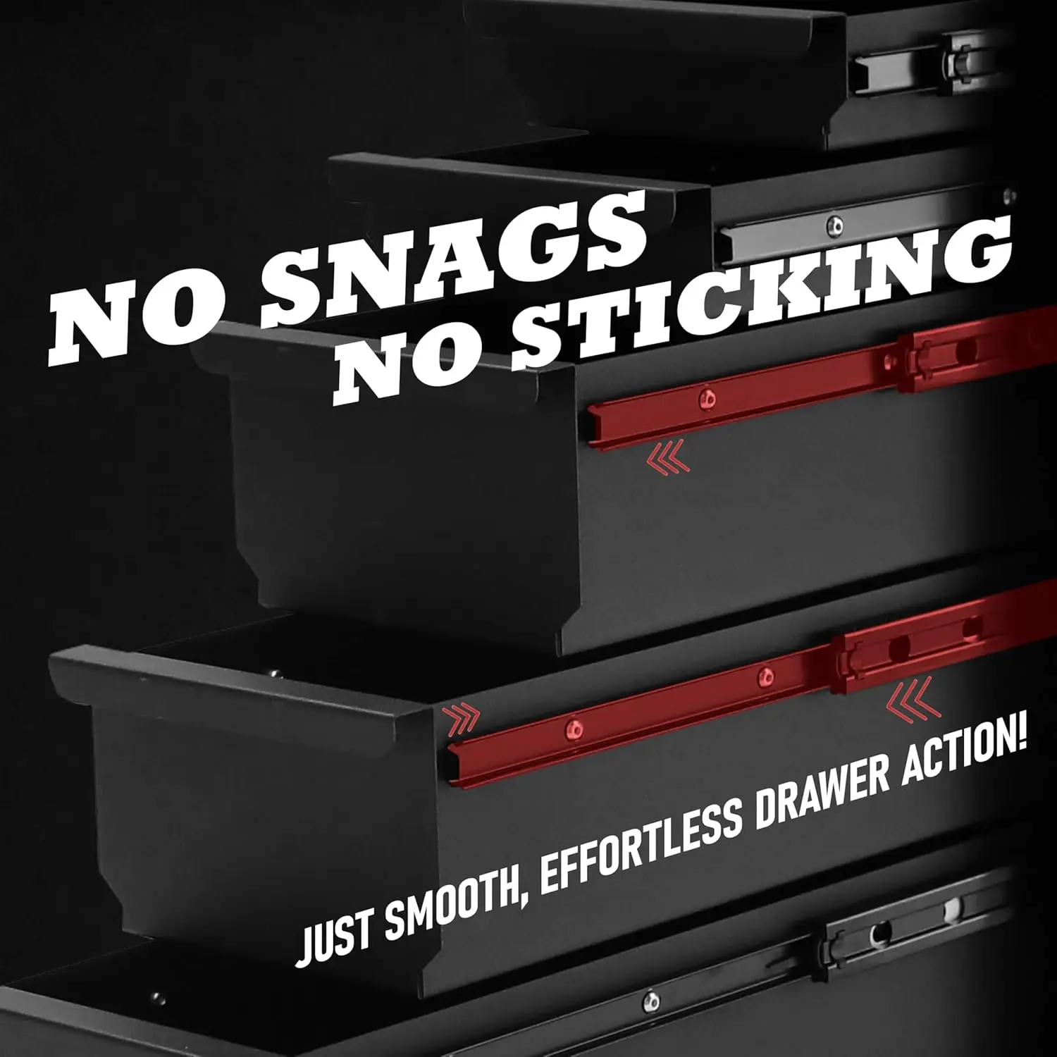 صندوق أدوات سرير الشاحنة مع شرائح 5 أدراج |   أداة تخزين الصدر للأدوات المصنوعة من الألومنيوم شديدة التحمل قابلة للقفل للبيك اب وموقع العمل والشاحنات الجانبية |   8-