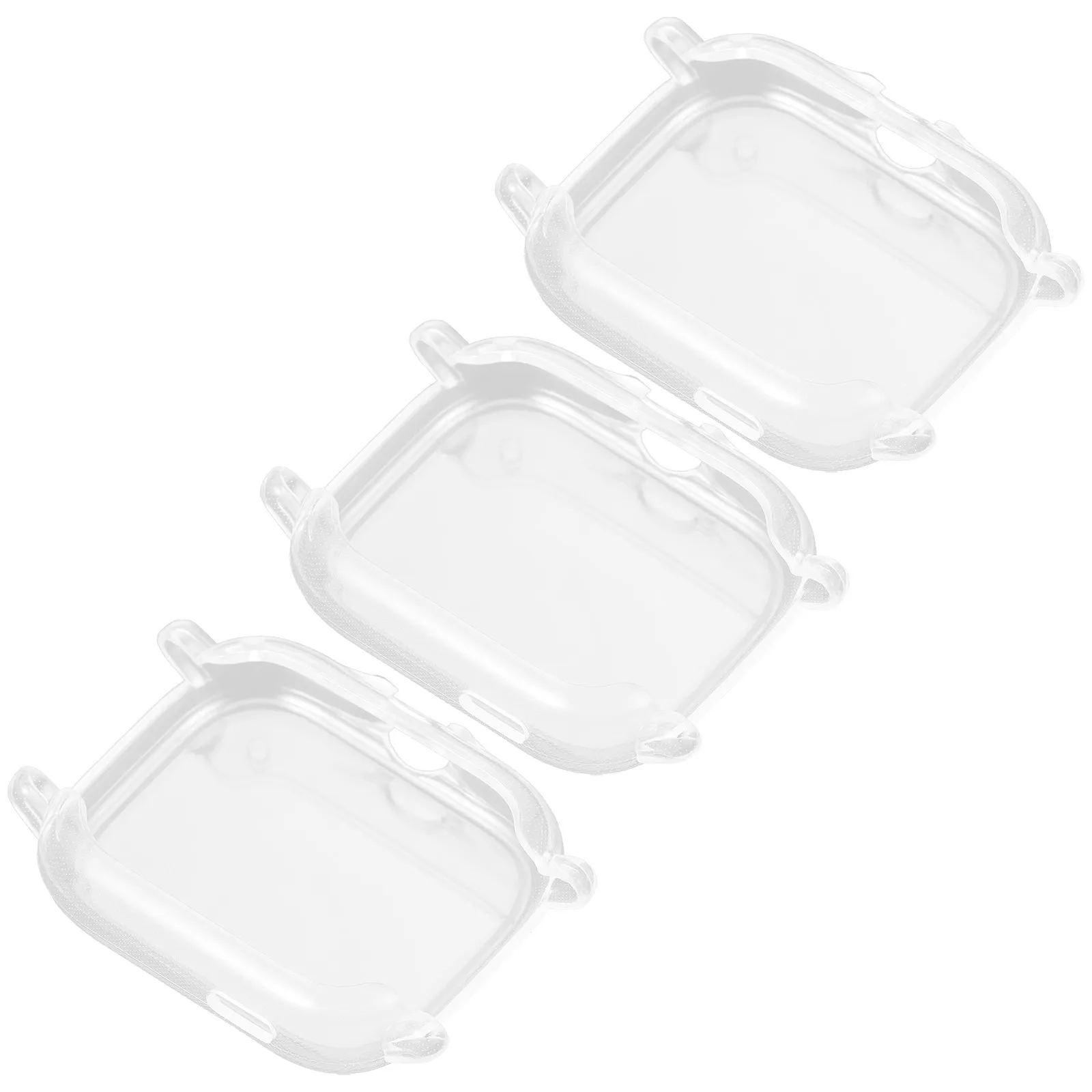 3-teiliges galvanisiertes Uhrengehäuse, TPU-Schutz …