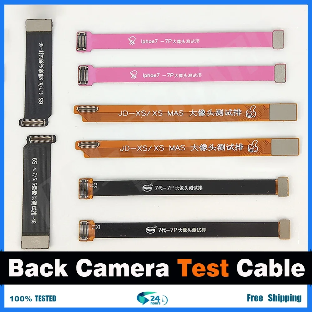 Extension Extend Flex Cable Rear Back Camera Tester For iPhone 6 6S 7 8 Plus X XS XR 11 12 13 14 15 Pro Max Mini Test Flex Cable