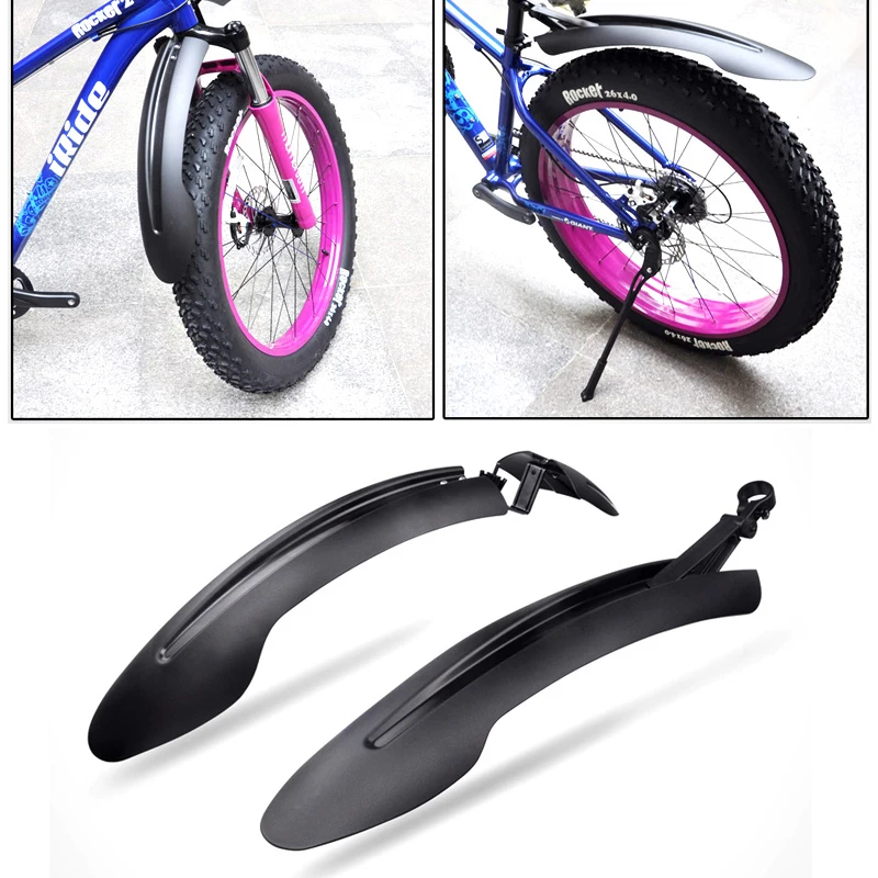 Bike Fender for Atv Snowmobile 20 24 26 Inches for Tire Width 3.5-4.0 Bicycle Accessories