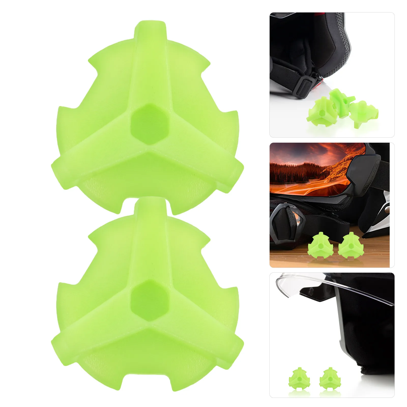 

Bicycle Screws Replacement Plastic Fixings for Motorcycle Dirt Bike Visor with Washers Durable Green Set