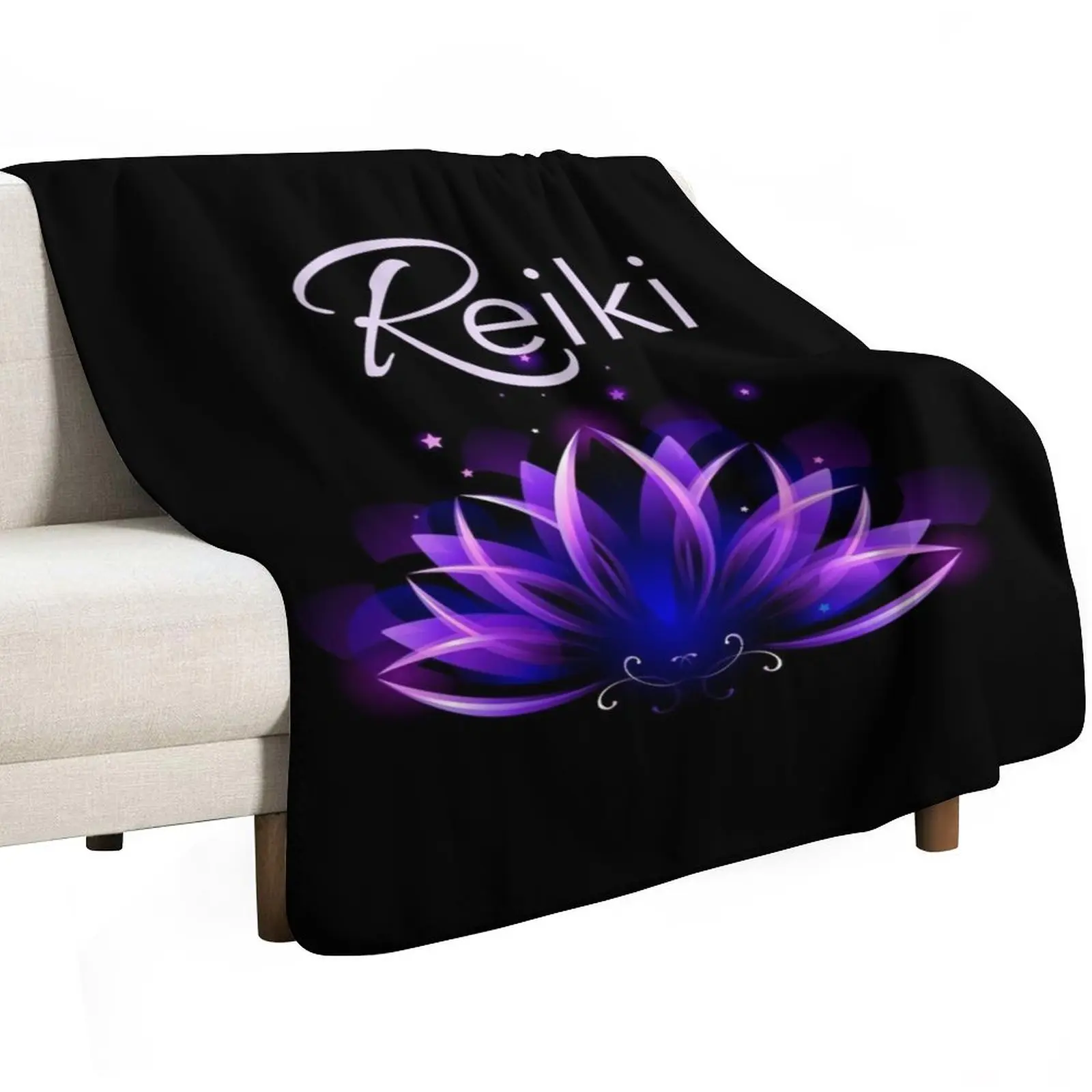 Reiki, Reiki Gifts, Reiki Shirt, Reiki Dress, Apron, Journal, Mind and Sprit, Meditation Throw Blanket Bed covers Cute Blankets
