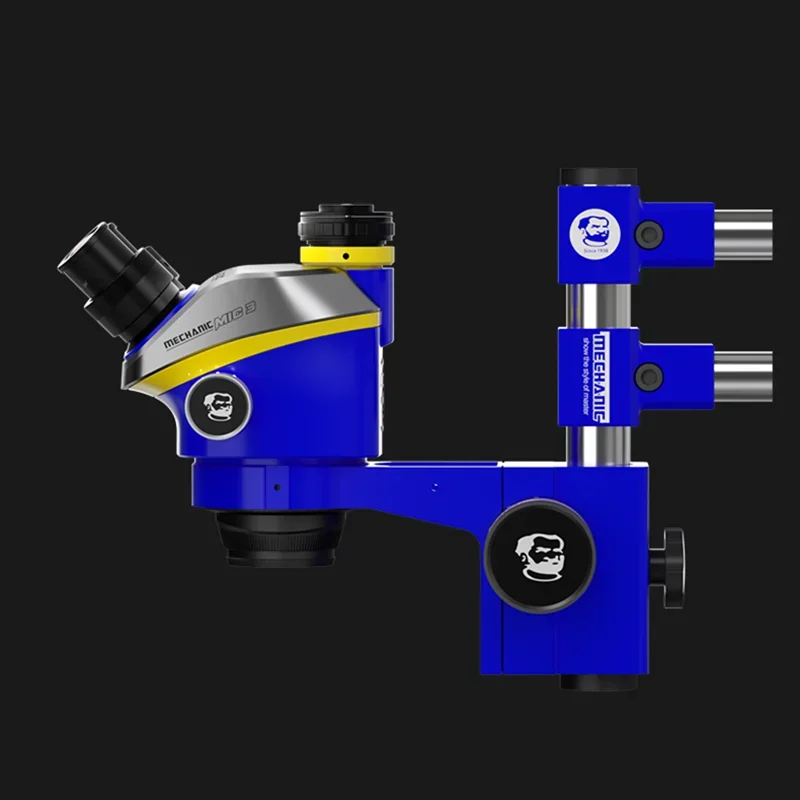 MECHANIC LM3 360° Rotation Dual Arm Bracket  for Mobile Phone Motherboard PCB Soldering Repair Microscope Bracket Boom Stand