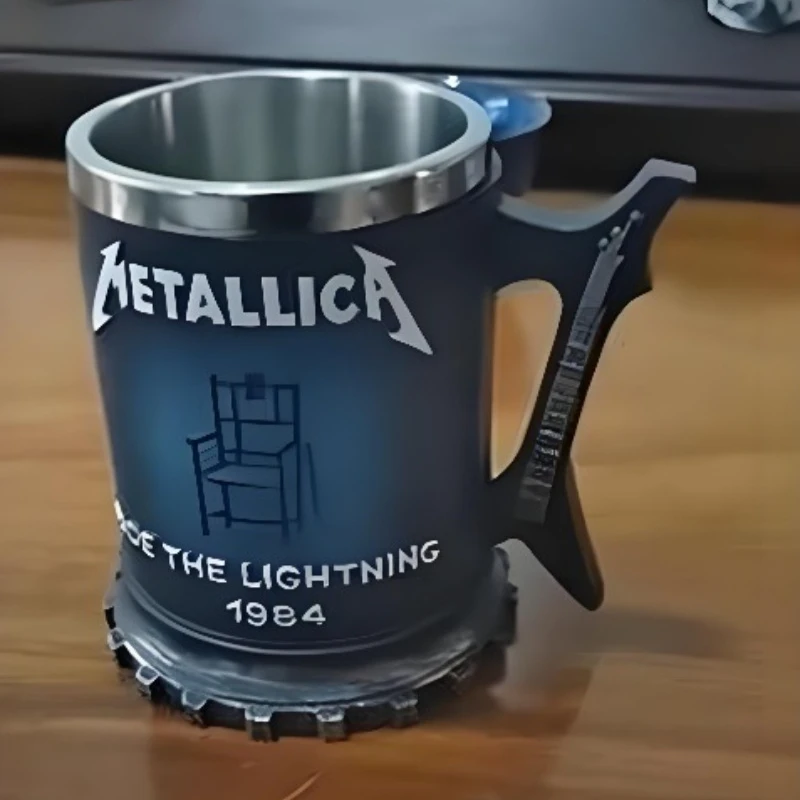 

METALLICA 3D Mug Resin Craft Beer Mug Ornament