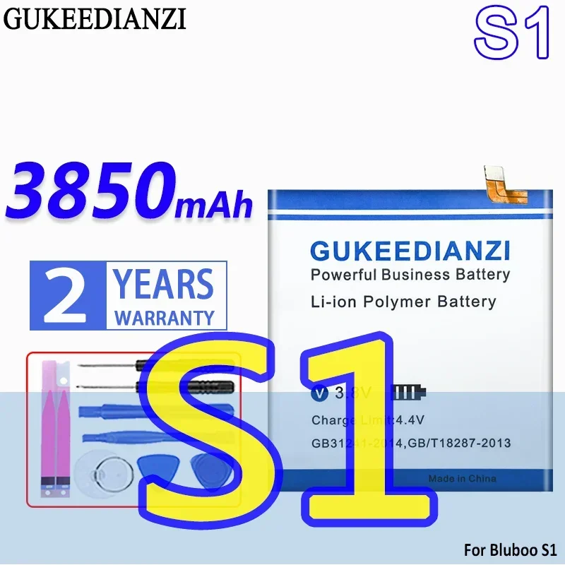 High Capacity GUKEEDIANZI Battery 3850mAh For Bluboo S1 Bateria