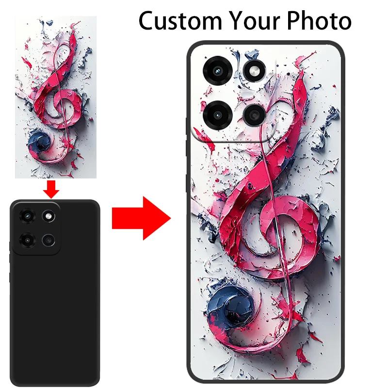 Niestandardowe Matowe Etui na Motorola Moto G Play 2026 G 2025 2024 G Stylus 5G 2022 Power 2021, Personalizowane Etui z Własnym Zdjęciem, Miękka Obudowa Funda — zdjęcie produktu 2