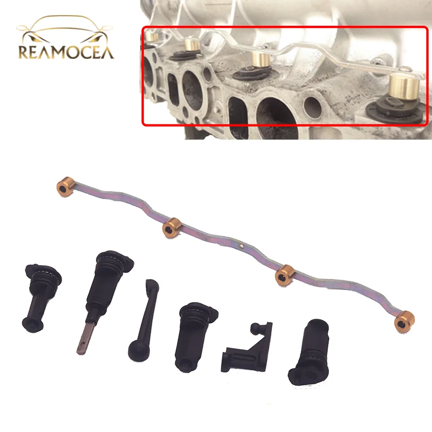 Reamocea Intake Manifold Swirl Flap Rod Bar Repair Kit 93179055, 55206459, 55210201 For Opel Vauxhall Saab Alfa Romeo Fiat 1.9