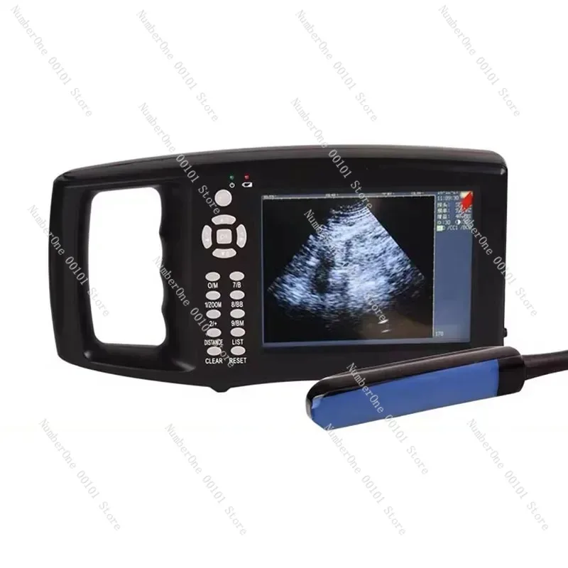 Test 5.6 Inch Screen Veterinary Ultrasound Scanner Cow Pig Heep Horse Farm Portable Ultrasound Pregnancy Testing Machine
