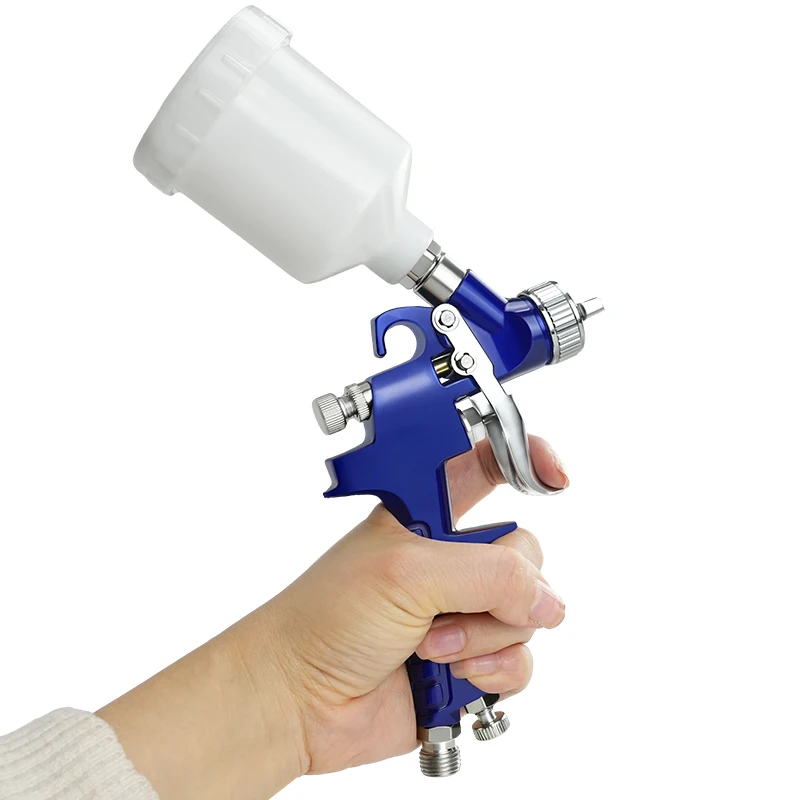 ZHUITU-Ensemble de pistolets pulvérisateurs professionnels, buse en acier HVLP, 1.0mm, 1.4mm, primaire automatique, peinture murale, pulvérisation de surface de meubles