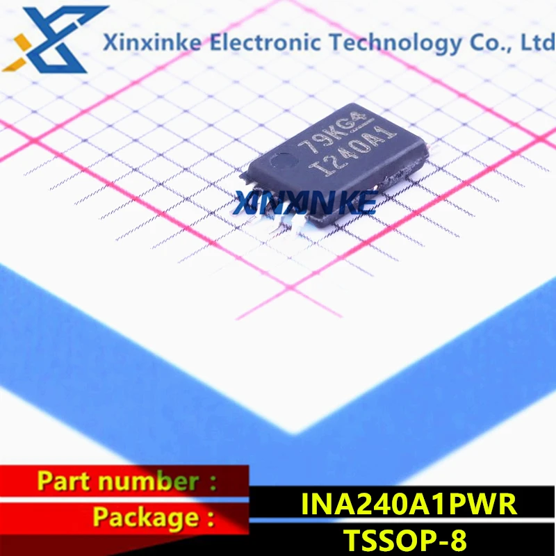 INA240A1PWR TSSOP-8 I240A1 bidirectional ultra-precise Current Sense Amplifiers with enhanced PWM rejection Brand New Original