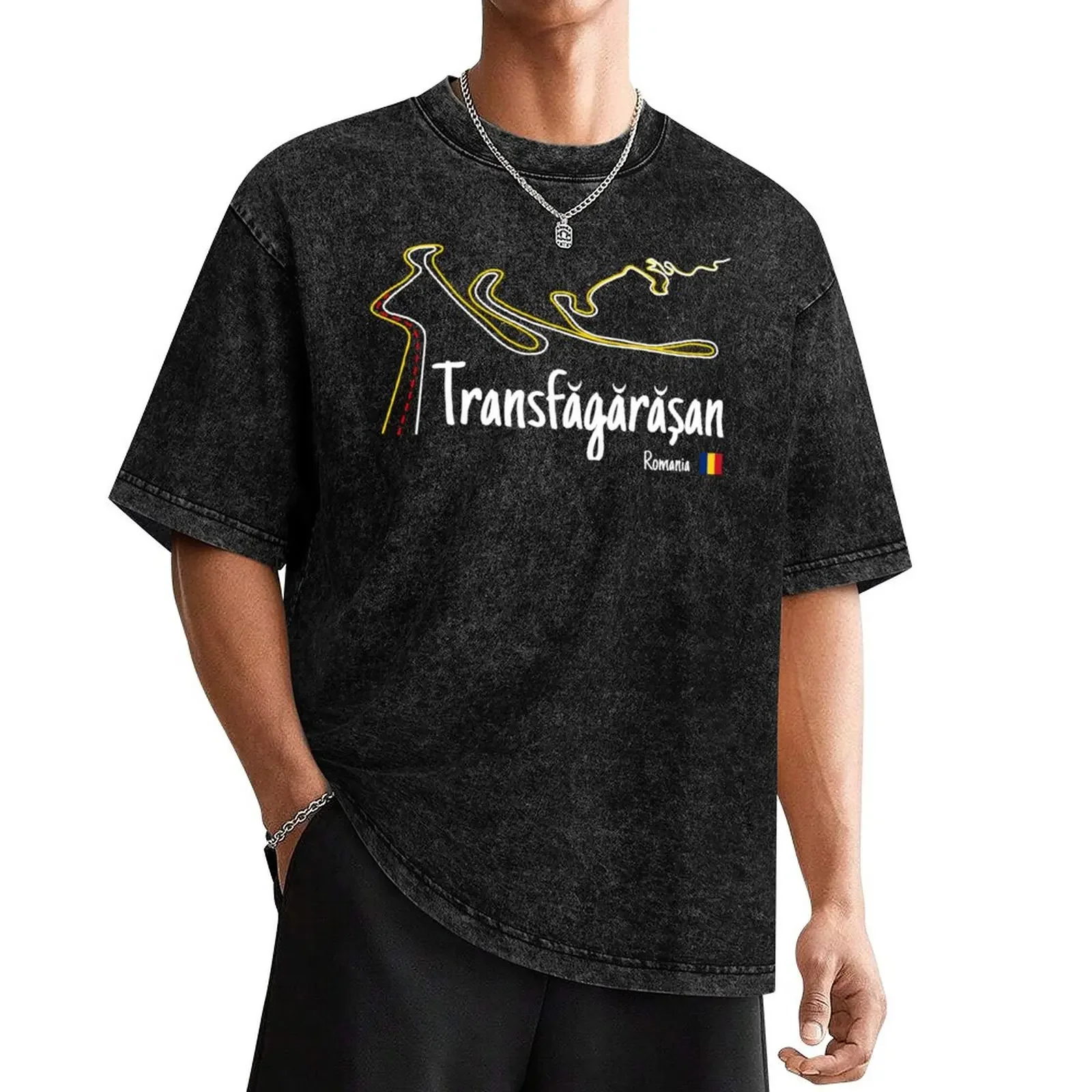 Transfagarasan Highway - Romania T-Shirt graphics quick-drying plus size tops essential t shirt t shirts for men