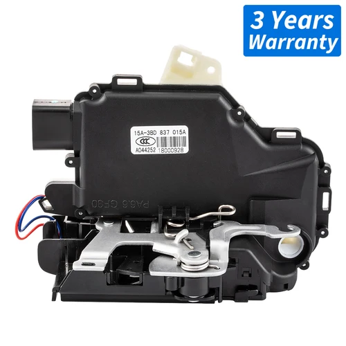 Actuador de pestillo de cerradura de puerta delantera izquierda del lado del conductor 3BD837015A 3B1837015A Volkswagen Jetta para VW Passat Golf Beetle