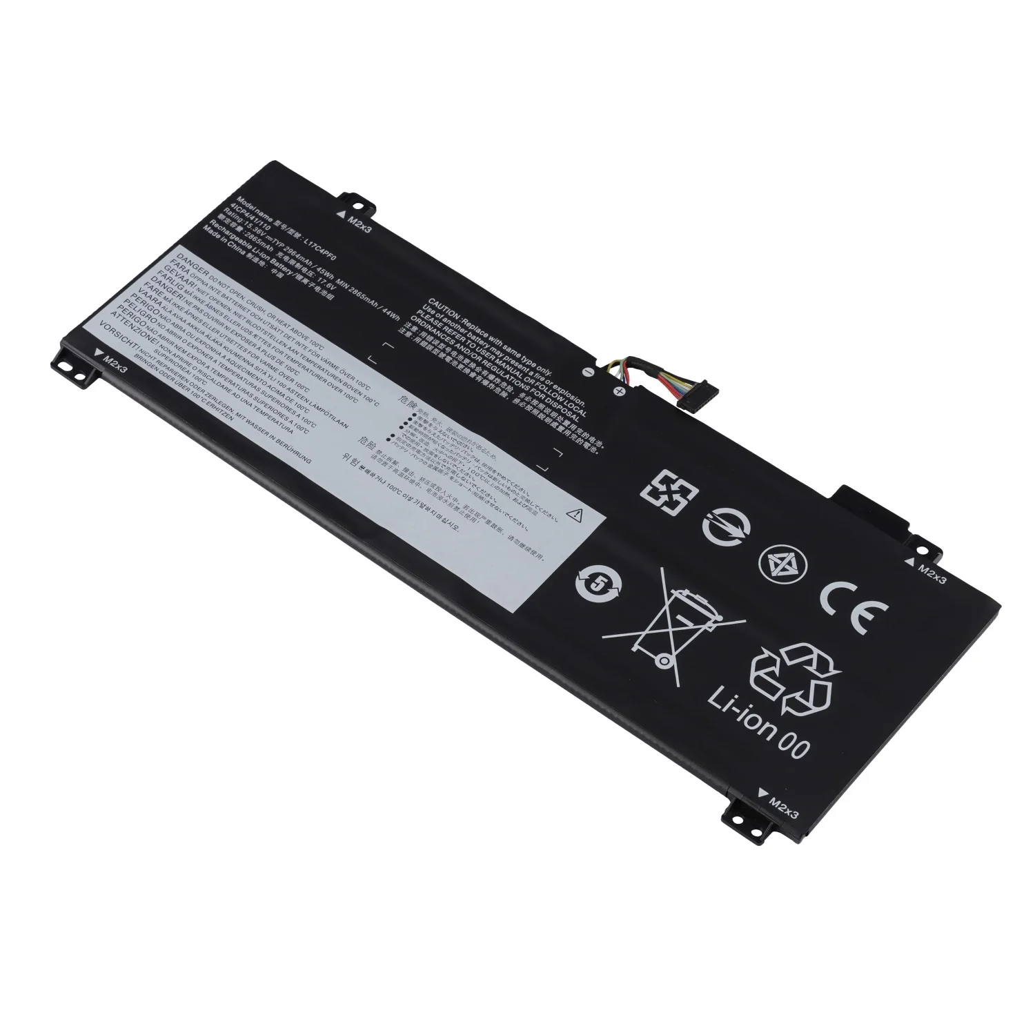 JGTM Original Replacement lithium ion L17C4PF0 15.36V 45Wh For Lenovo xiaoxin Air 13IWL/IML Ideapad S530-13IWL L17M4PF0