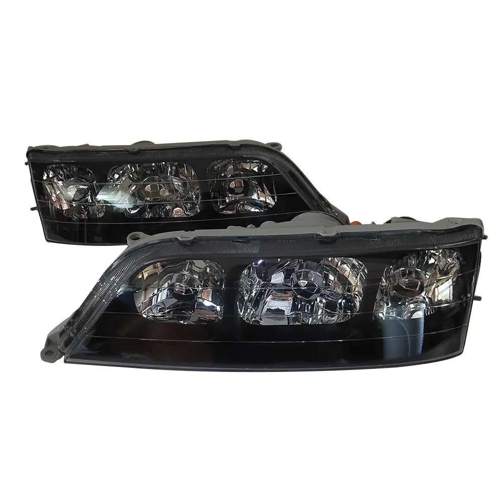 1 Pair Crystsal Car Headlights For Toyota Mark II GX100 JZX100 Automobile Headlamp 1996-2000 8117044011 8151144010