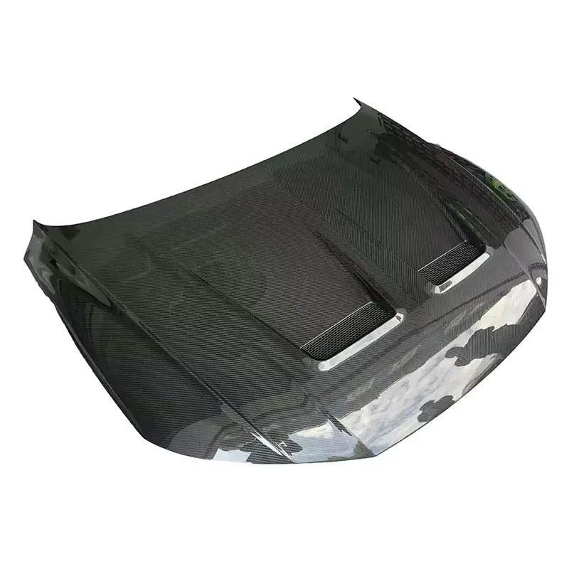 MSY Style Dry Carbon Fiber Fibre Front Hood Engine Bonnet Body Kit Fits For aud Q5 SQ5 2018-2021，100% Tested Well