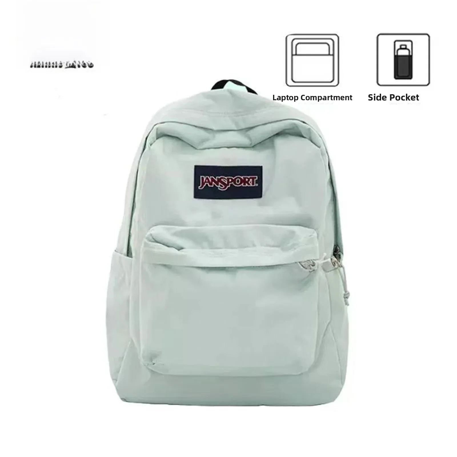  2026 New Women's Backpack Casual Trendy Student Bag Double Shoulder Backpack Waterproof Soft Material Campus Life