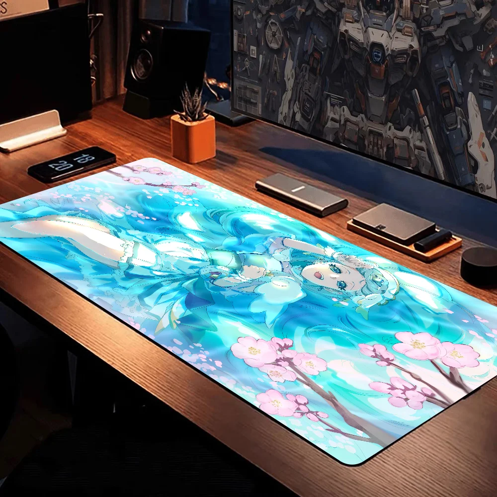 Precure Hirogaru Sky! New Laptop Gaming Mice Mousepad Size for large Edge Locking Game Keyboard Pad #4