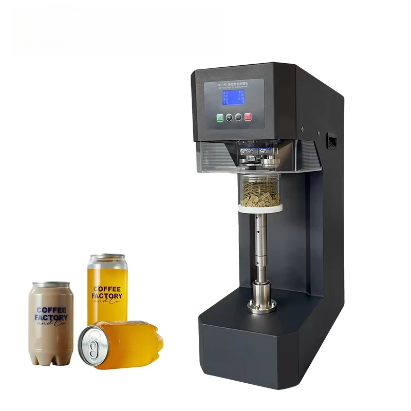 

Fully Automatic Can Sealing Machine for Commercial Beverage Lid Packaging Aluminum Cans