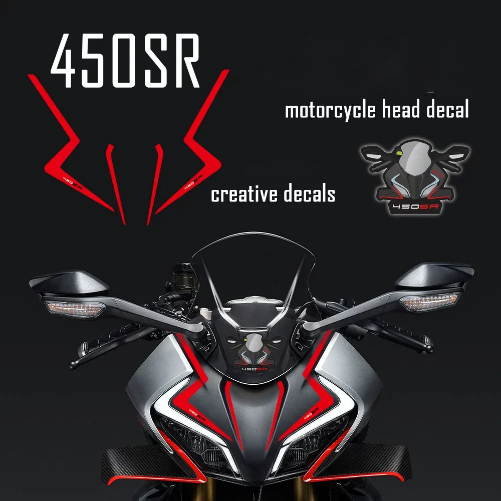 

for CFMOTO 450SR 450SRS 450 SR 2023 2024 Motorcycle Windshield Sticker Fairing Sticker Decoration Decals Accessories