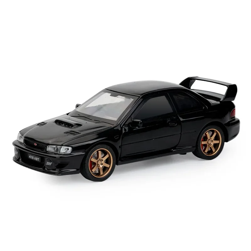 Simulation 1:32 Subaru STI Impreza Legierung Sportwagen Modell Sound und Licht Zurückziehen kinder Spielzeug Fahrzeug Geschenk Hause Dekoration