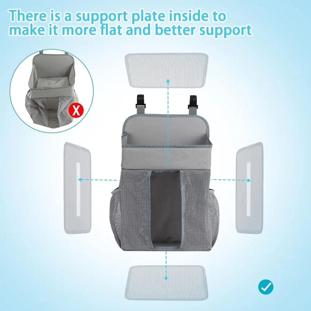 Extra Large Baby Playpen with Mat, 75x59, Storage Included, BPA-Free, Non-Toxic, Safe Play Yard for Indoor/Outdoor Use, Grey