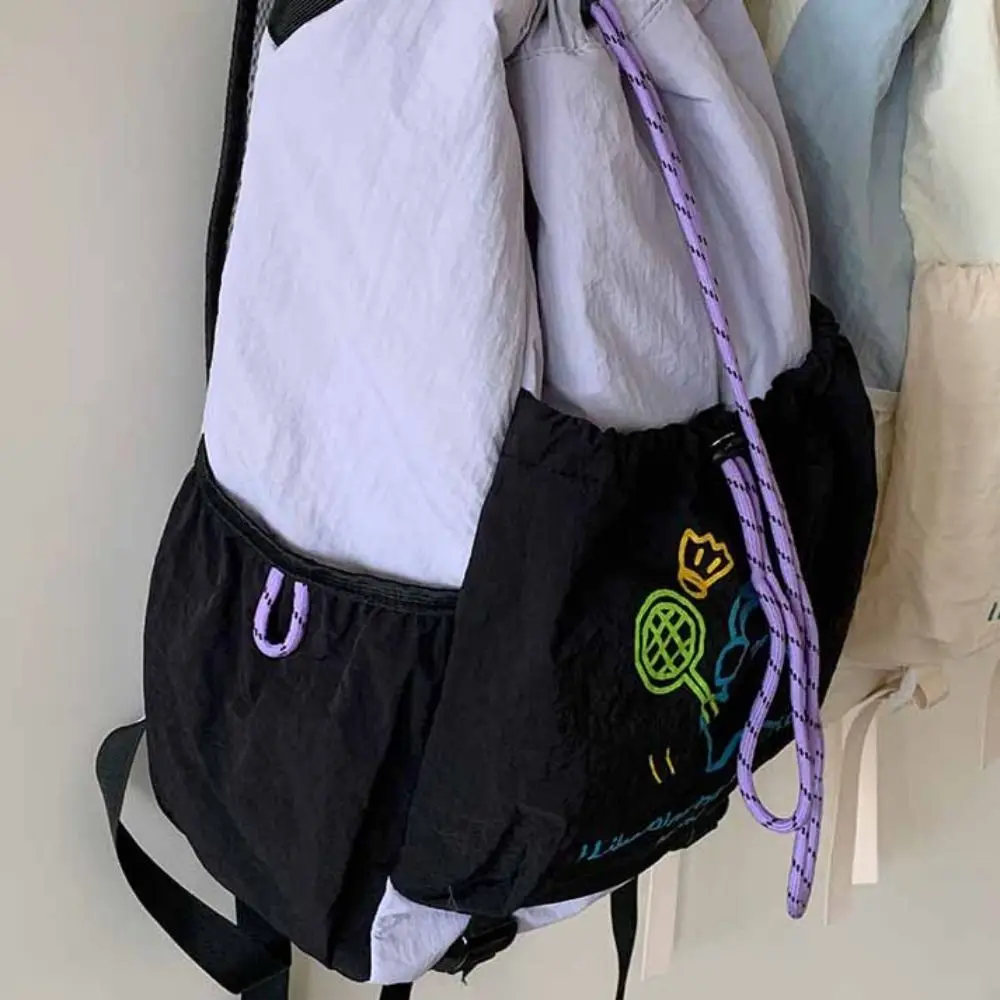 Cartoon Welpen Sport Schläger Lagerung Rucksack Große Kapazität Nylon Fitness Schulter Tasche Einkaufstasche Koreanischen Stil