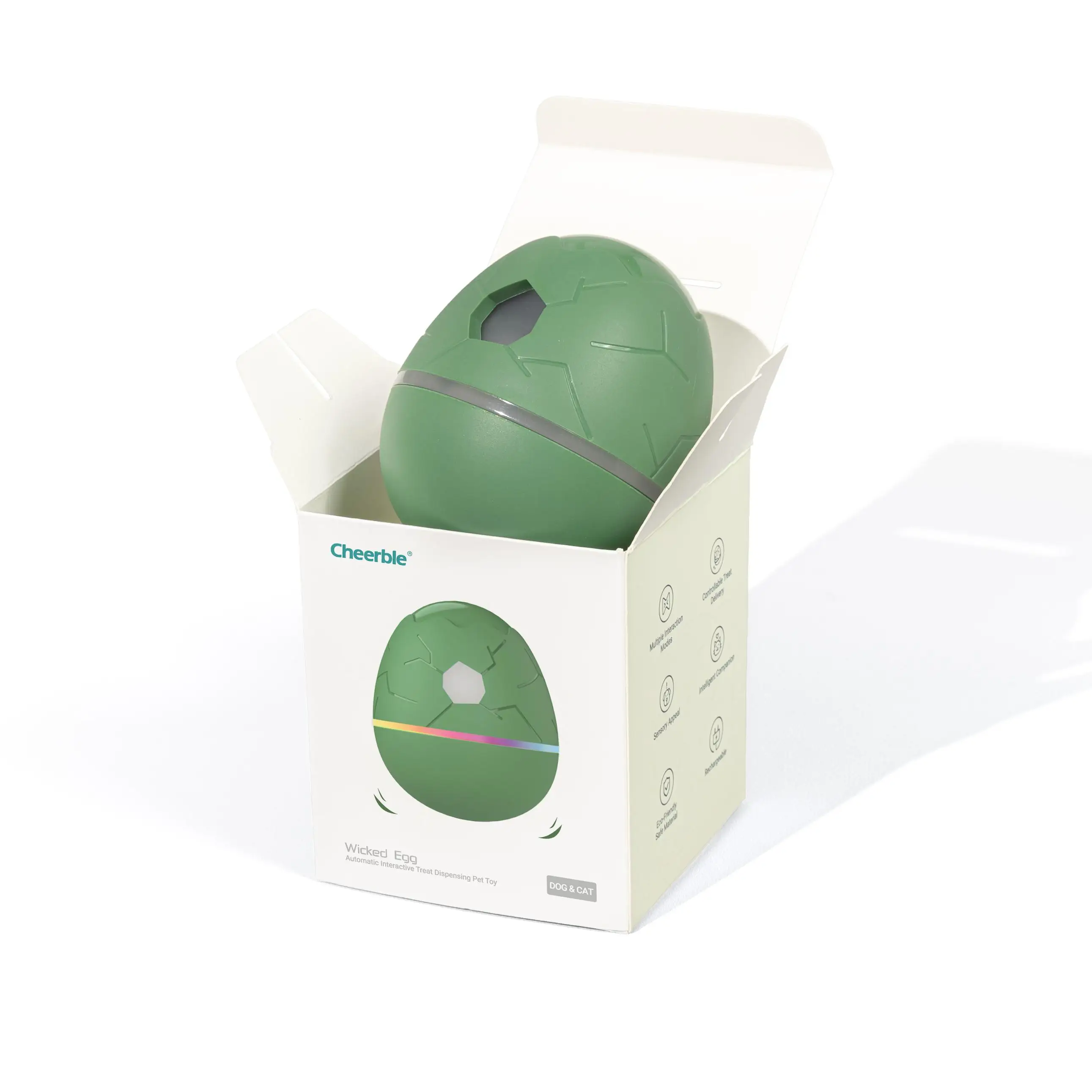 

2024 New Arrivals Free Shipping Wholesale Pet Training Toys Wicked Egg