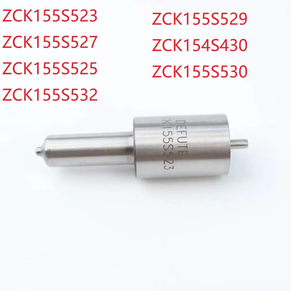 

Fuel injector spray ZCK155S523 ZCK155S527 Diesel nozzle ZCK155S525 ZCK155S532 ZCK155S529 ZCK154S430 ZCK155S530