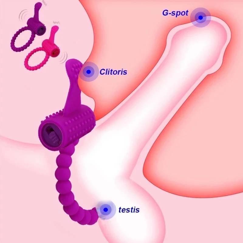 هزاز حلقة الديك للرجال ، محفز البظر ، منتصب القضيب ، تعزيز الانتصاب ، منتج القدرة الجنسية ، حلقات تهتز