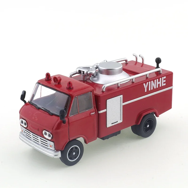 XCARTOYS 1/64 Y50-07 motor de bomberos simulación de aleación modelo de coche decoración estática fábrica de equipos contra incendios de Shanghai