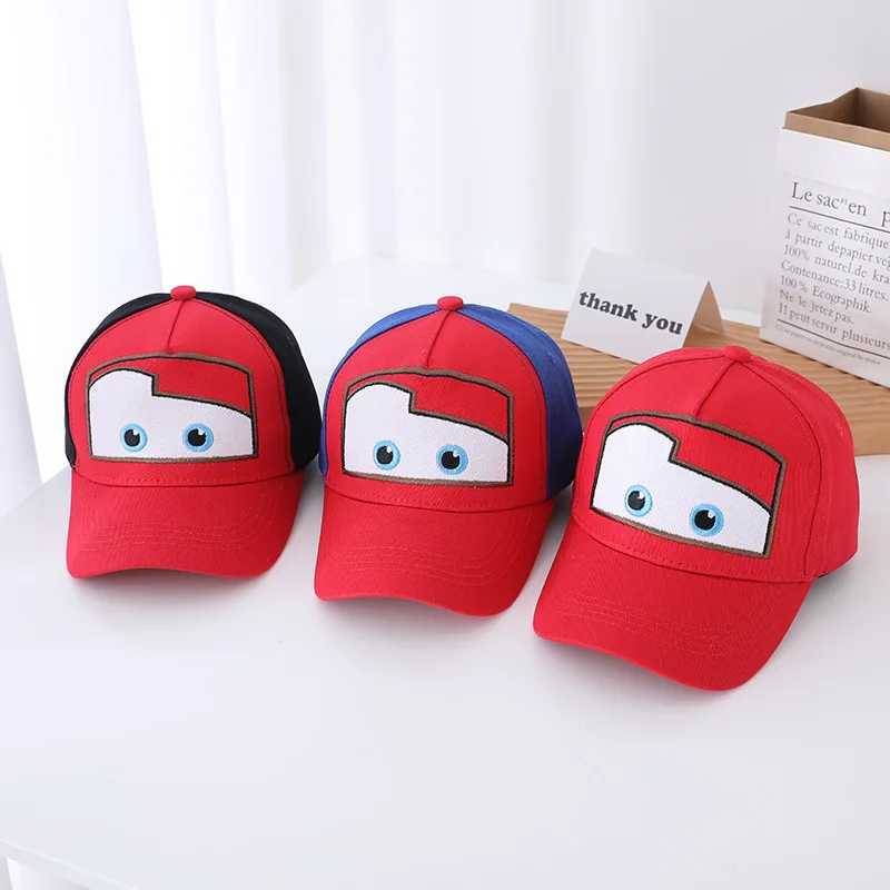 Baby Boy Girl Baseball Cap Spring Summer Children Cute Hat Cartoon Pixar Cars Lightning McQueen 95 Kids Popular Hip Hop Snapback