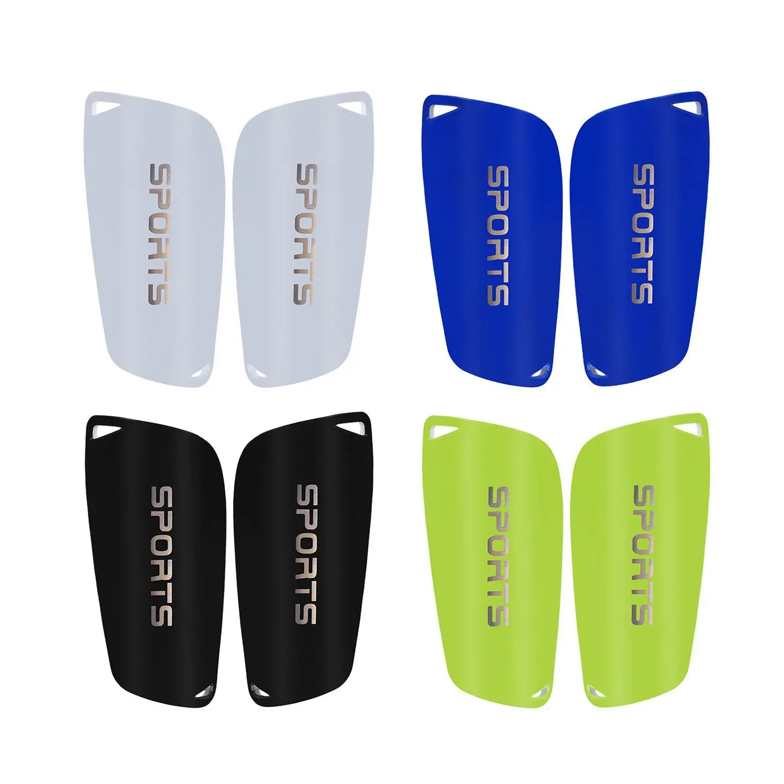 

2 Pieces Soccer Shin Guards Football Shin Pads Support Exercise Protective Gear