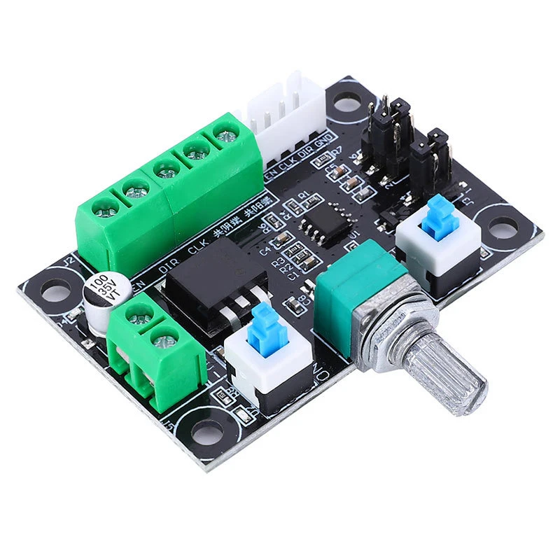 PWM Pulse Signal Generator Speed Control Module Board DC 12V-24V Stepper Motor Driver Drive Controller