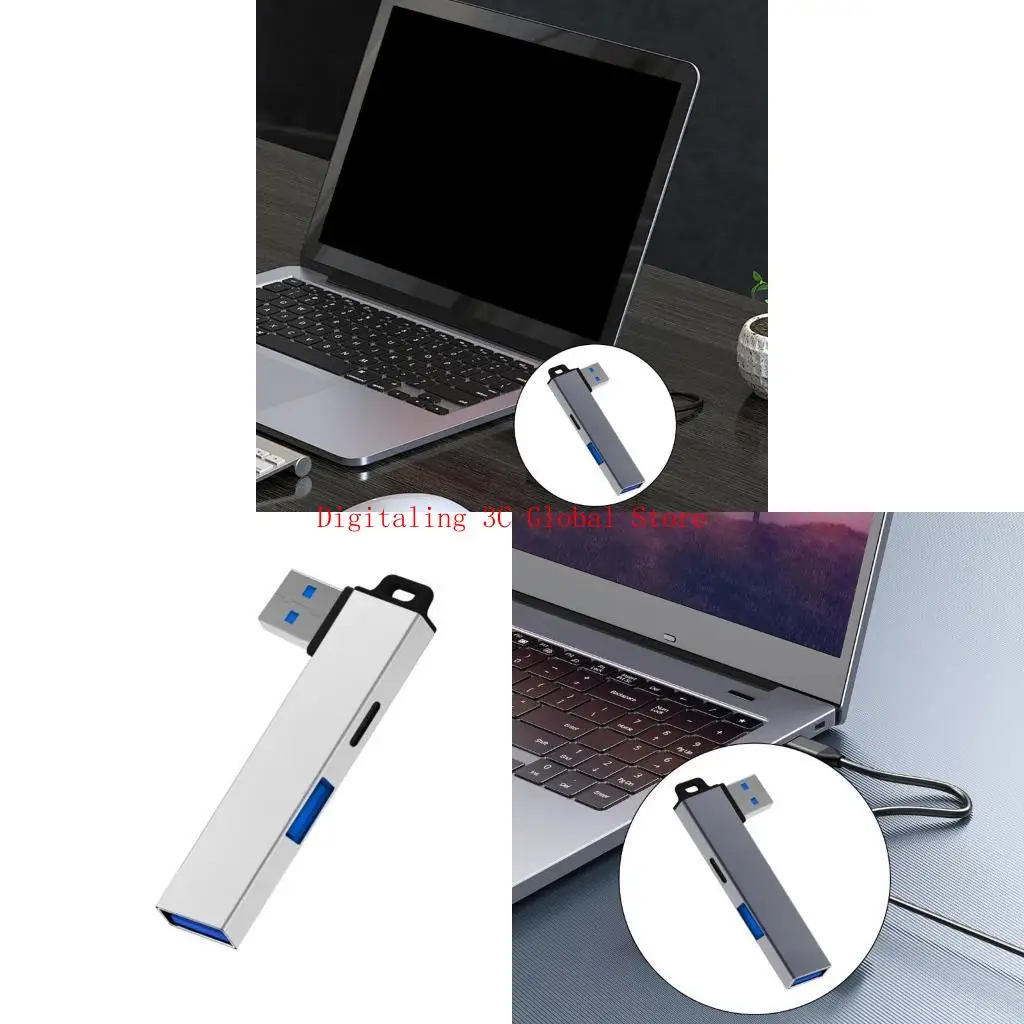 

MultiFunctional USB3.0 Hub Type C Converters With USB2.0 And USB3.0 Interfaces