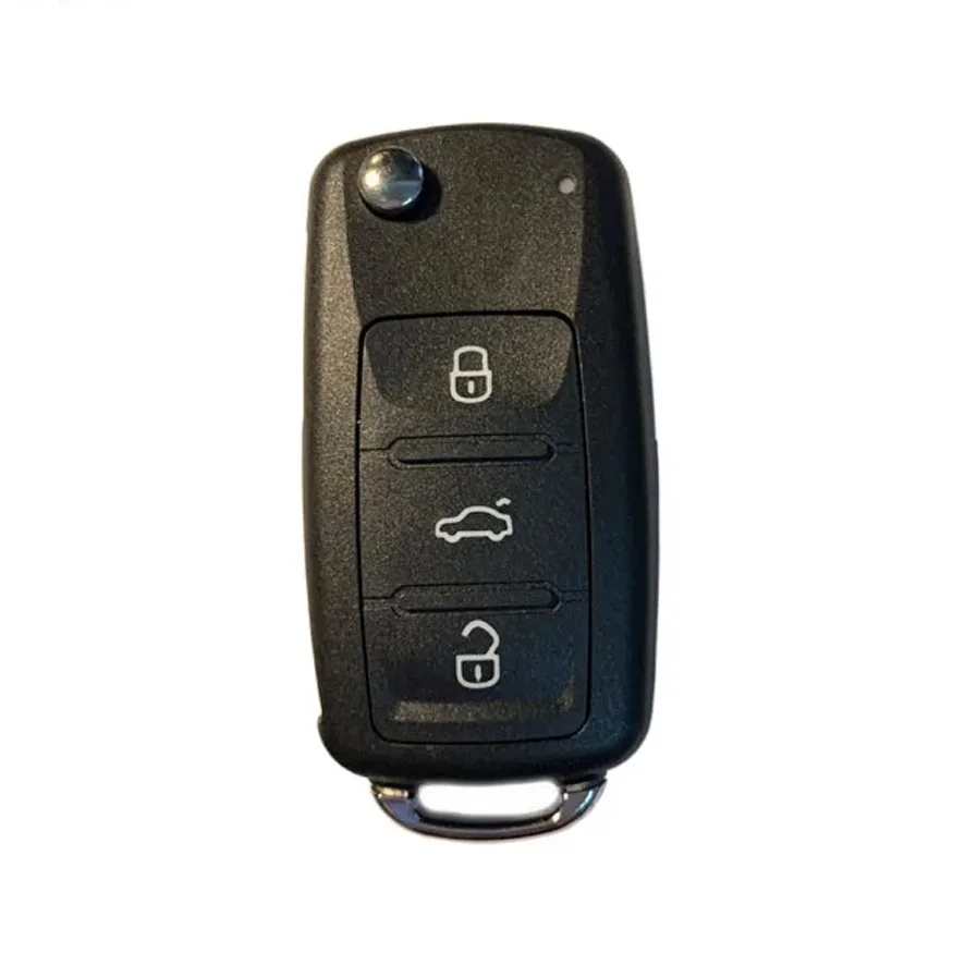 Remote Key Case  Flip Remote Key Shell For VW Beetle Tiguan Amarok Polo Caddy Golf MK6 Jetta 202AD