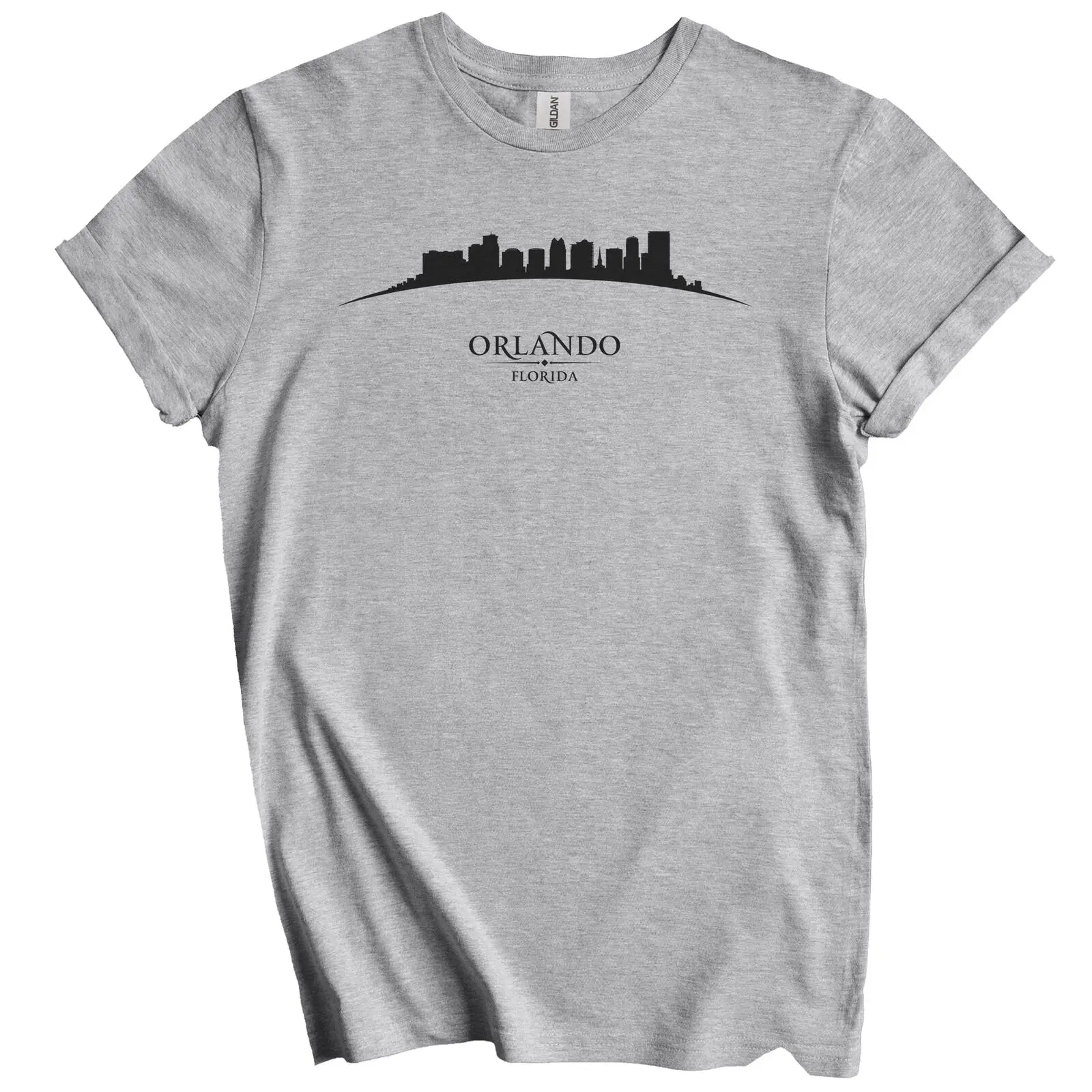 Orlando Florida Cityscape Downtown Skyline T-Shirt