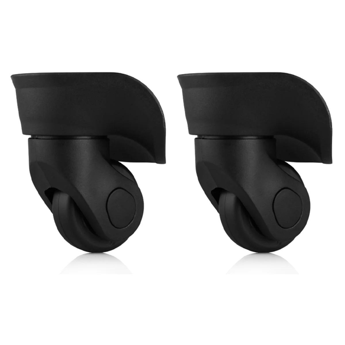 ABQR W041 Trolley Case Luggage Wheel Universal Suitcase Accessories Rubber Luggage Wheel Trolley Case Universal Wheel(S)