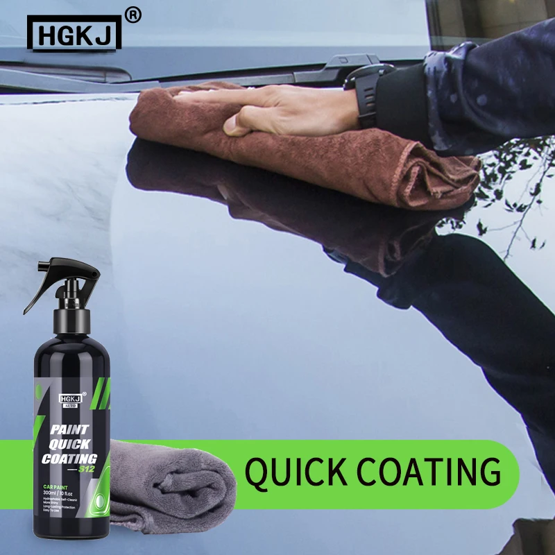 Car Nano Ceramic Coating Body Polish Renovator Shine Auto Spray Paint Care Repairing Coats Hydrophobic 300ML Car Accessories