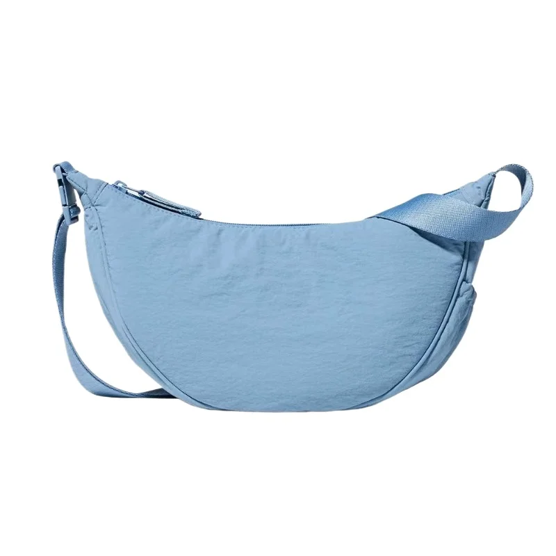 

Women's Dumpling Crossbody Bag with Adjustable Strap Lightweight Portable Solid Color Versatile Daily Purse