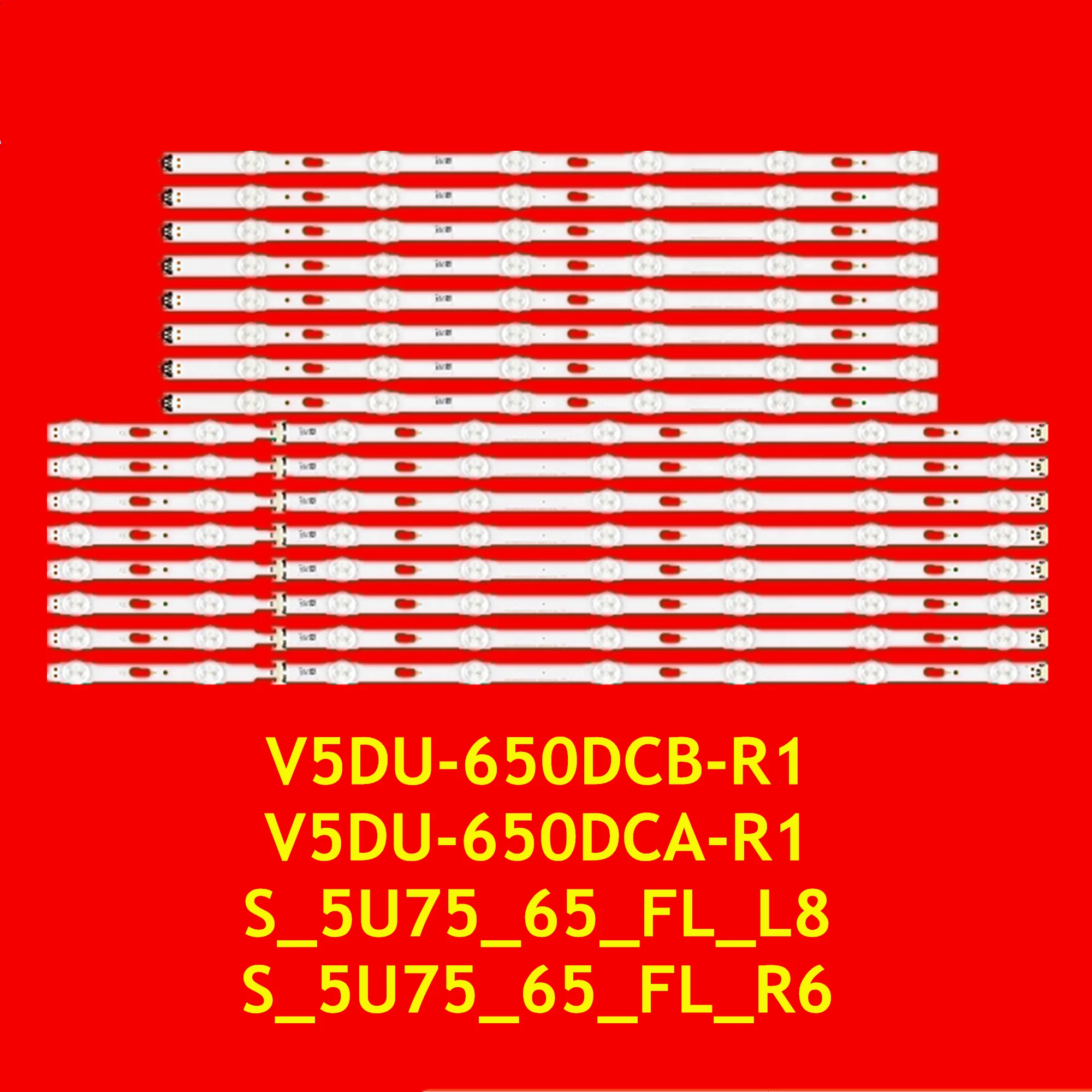 Striscia LED per UE65MU6200 UE65KU7000 UA65JU6800 UA65JU7800 UA65JU5900 UA65KU6300 UA65K6200 musliml8