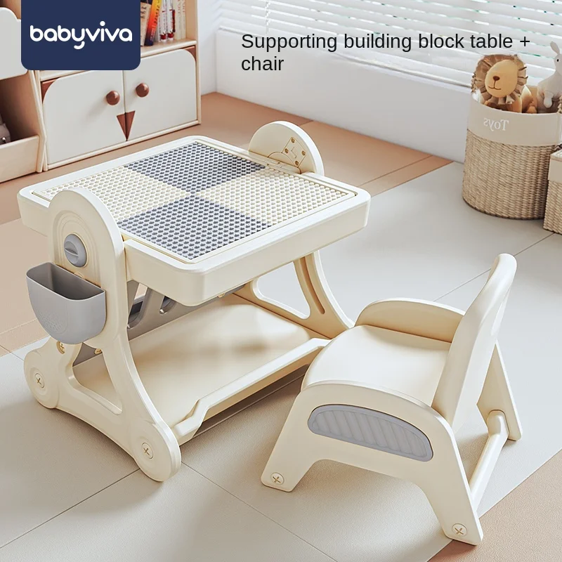 Yy-Tabouret rembourré pour enfants, chaise de salle à manger pour bébé, petit fauteuil en plastique